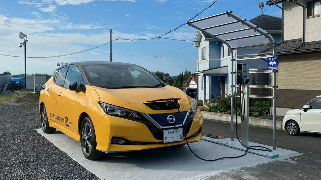 「電気活用システム」で使用する電気自動車